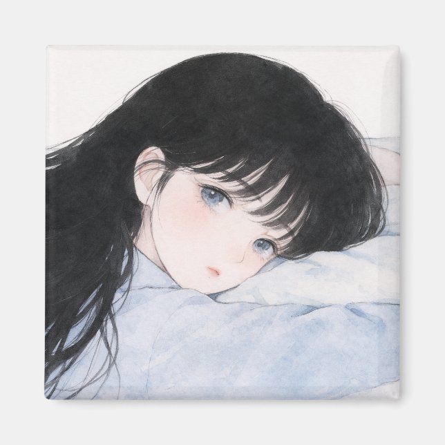 Imã Mangá shoujo de ímãs (Frente)