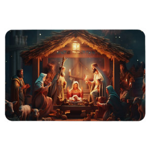 Ímã Manger Scene Magnet