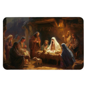 Ímã Manger Scene Magnet