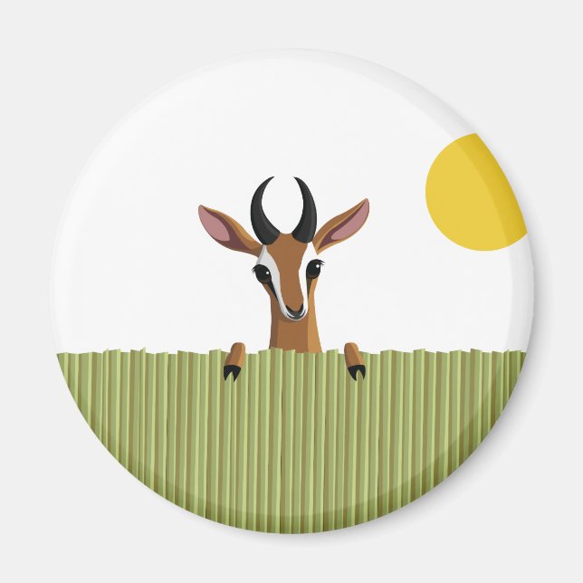 Imã Mango, a Gazelle Peek-a-boo (Frente)