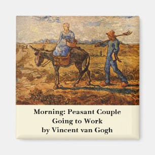 Imã Manhã, Casal de Camponeses por Vincent van Gogh
