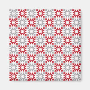 Imã Manhã da Letónia - Padrão geométrico III do SU