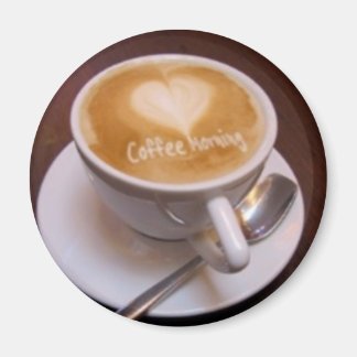 Imã manhã de café