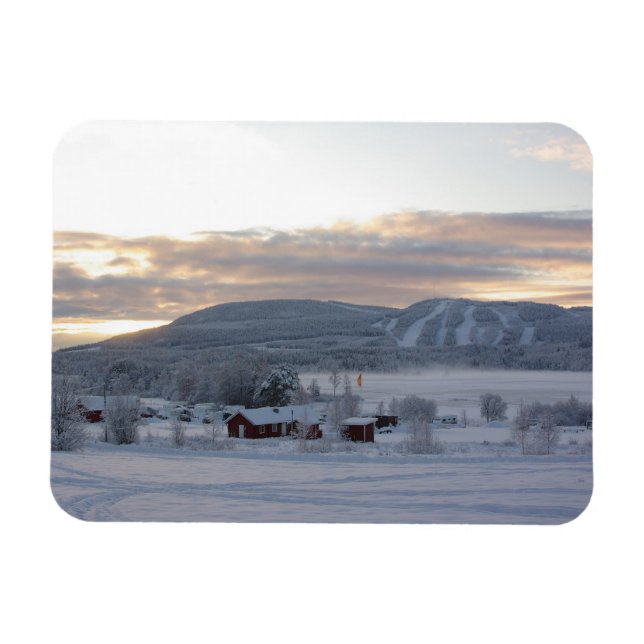Ímã Manhã de inverno #1 (Horizontal)