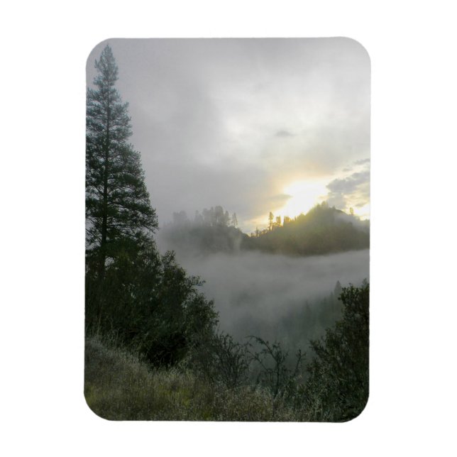 Ímã Manhã de inverno pacífica.... (Vertical)