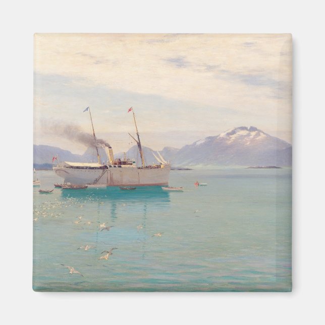 Imã Manhã de Verão em Molde, 1892 (Frente)