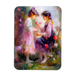 Ímã Manhã em um Jardim