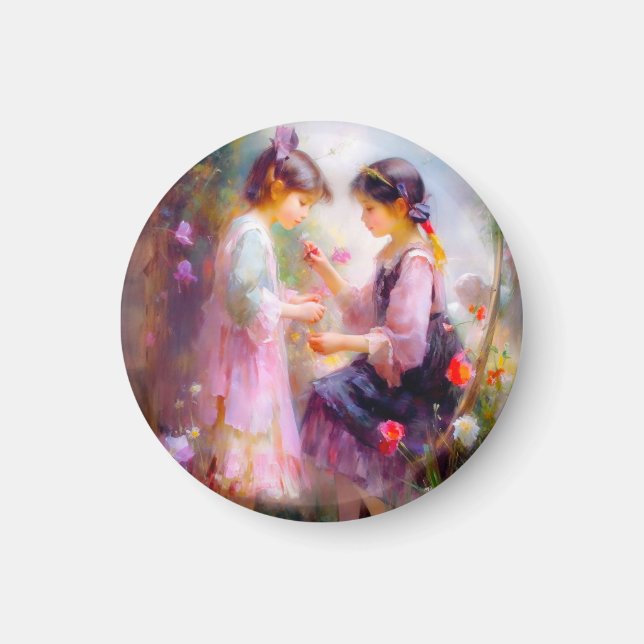 Imã Manhã em um Jardim (Frente)