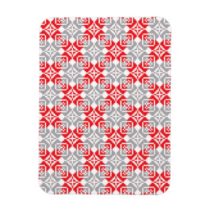 Ímã Manhã letã - SN - padrão geométrico VI