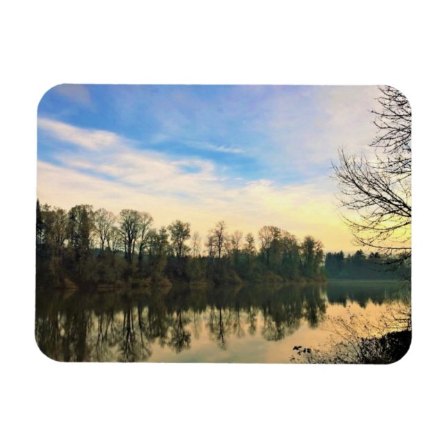 Ímã Manhã no rio Willamette, OR (Horizontal)