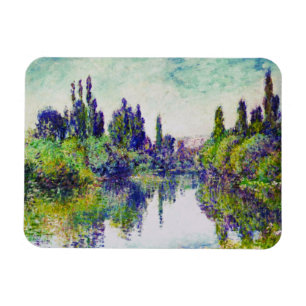 Ímã Manhã no Seine, perto de Vetheuil Claude Monet