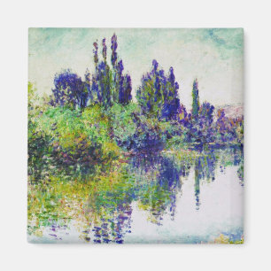 Imã Manhã no Seine, perto de Vetheuil Claude Monet