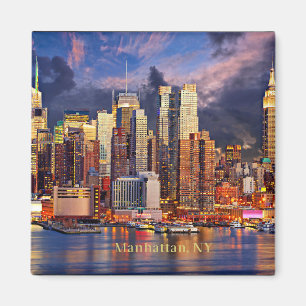Imã Manhattan, NY skyline
