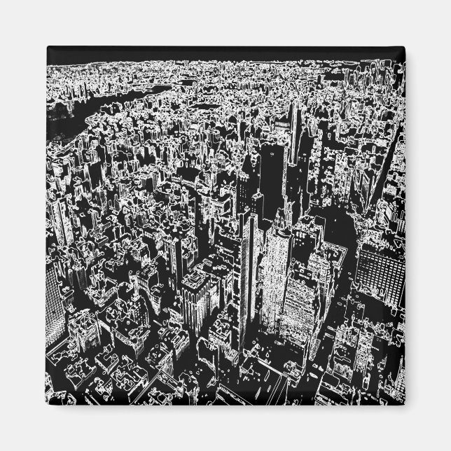 Imã Manhattan projetado (Frente)