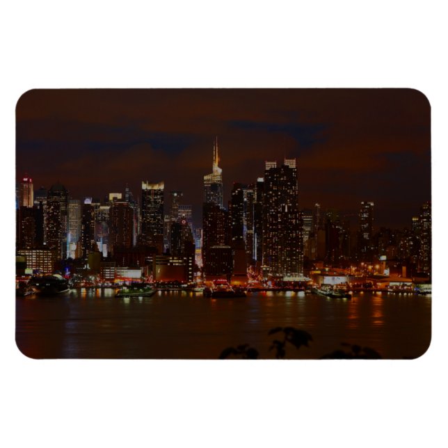 Ímã Manhattan Skyline (Horizontal)