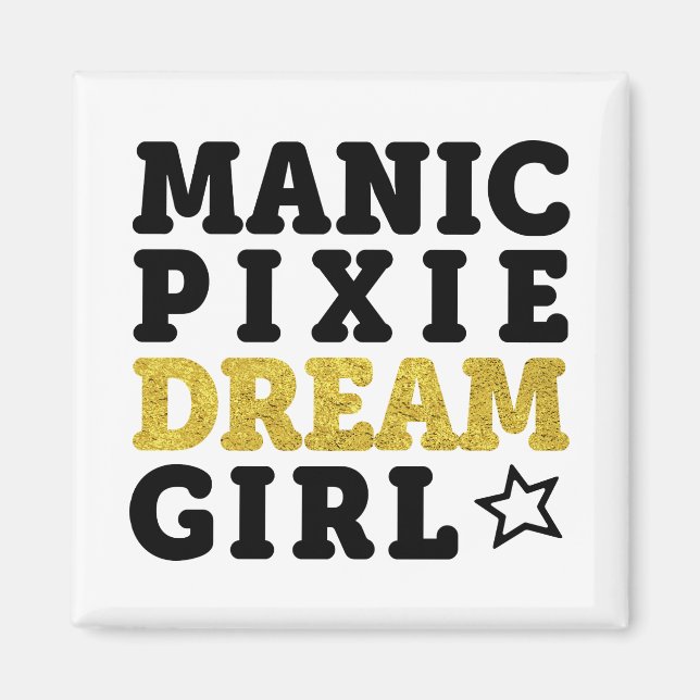 Imã Manic Pixie Dream Girl (Frente)