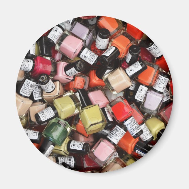 Imã Manicurista polonês Nail Salon (Frente)