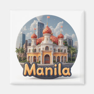 Imã Manila Filipinas Viagem Lembrança