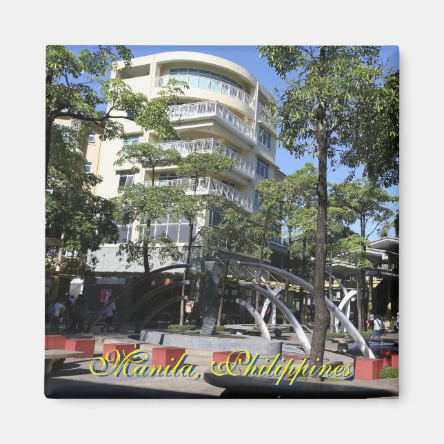 Imã Manila, ímã das Filipinas (Frente)