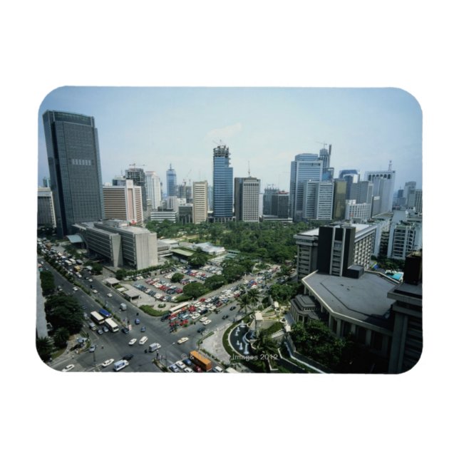 Ímã Manila Skyline (Horizontal)
