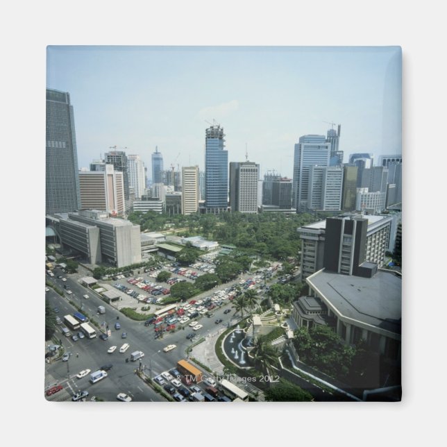 Imã Manila Skyline (Frente)