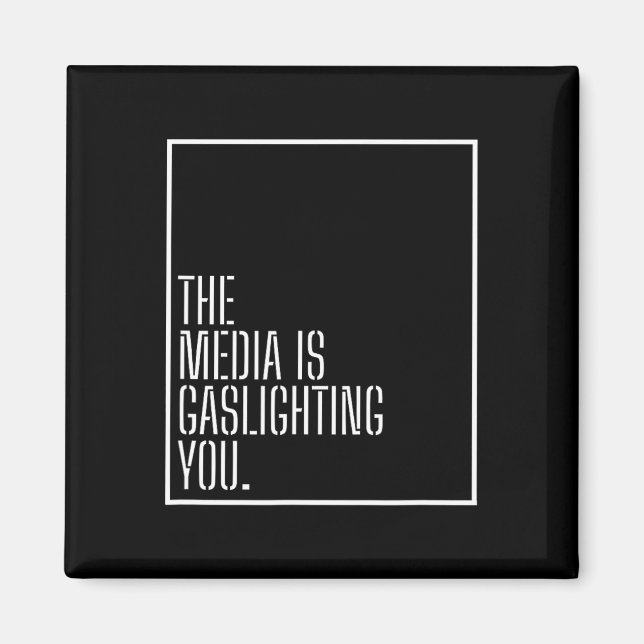 Imã Manipulação De Mídia Anti-News Ga Político Gasligh (Frente)