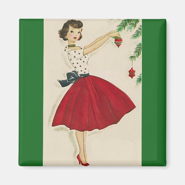 Imã Manipulações no ímã da árvore de Natal (Frente)