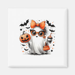 Imã Manípulo de Cartoons Ghost Halloween Diva Cute