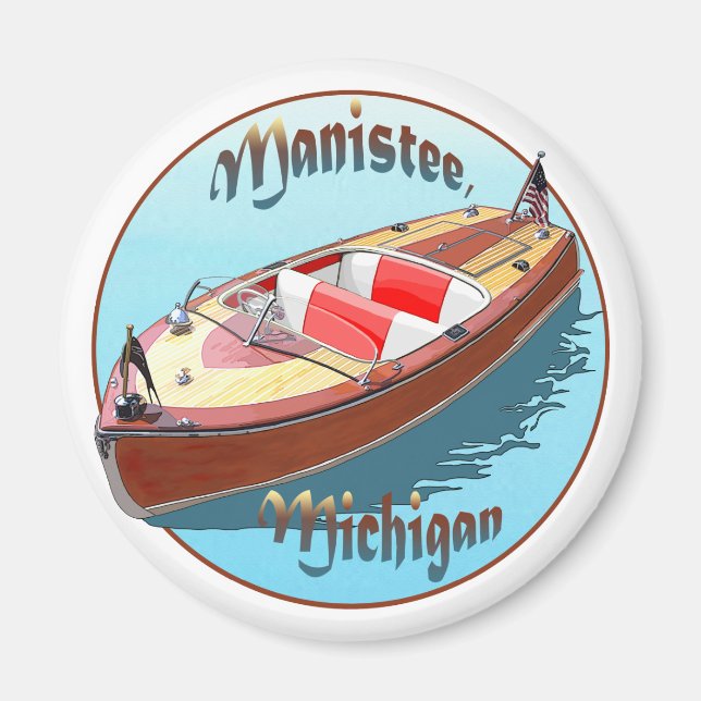 Imã Manistee, Michigan (Frente)