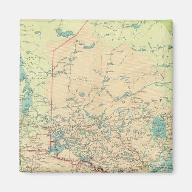 Imã Manitoba e Noroeste Ontário (Frente)