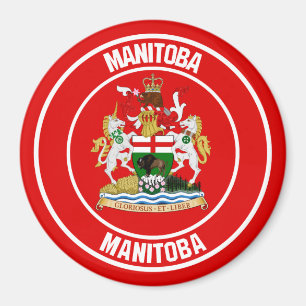 Imã Manitoba Round Emblem