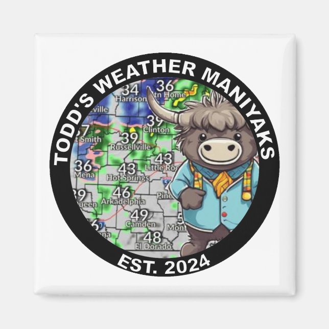 Imã Maniyak Magnet (Frente)