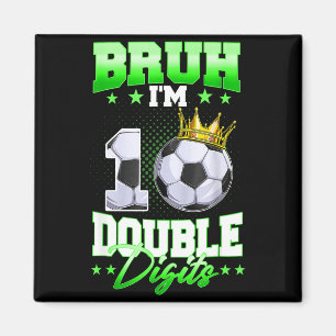 Imã Mano Eu Estou Com Dois Dígitos Futebol Menino De 1