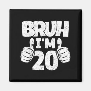 Imã Mano Tchau 20 Anos Adeus Adolescentes Aniversário