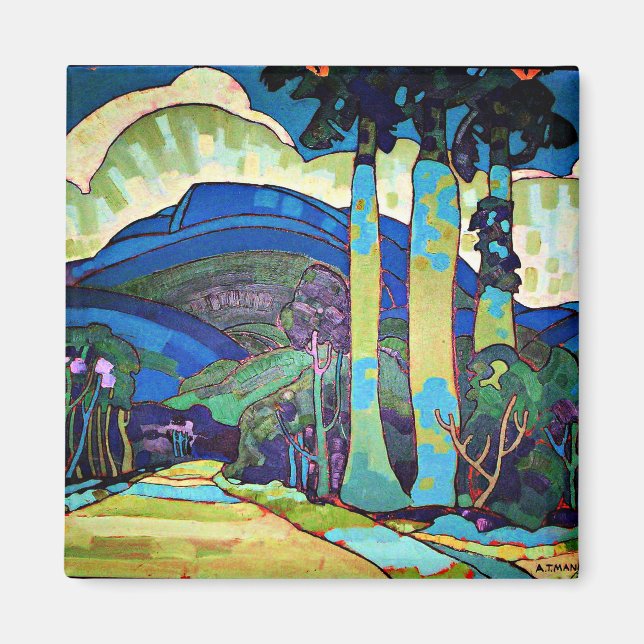 Imã Manookian - Paisagem Havaiana (Frente)