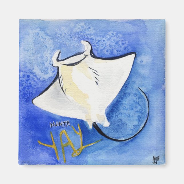 Imã Manta Yay! Íman (Frente)