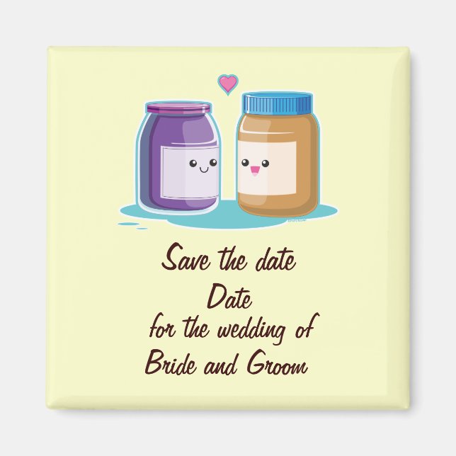 Imã Manteiga de amendoim e gelatina (Frente)