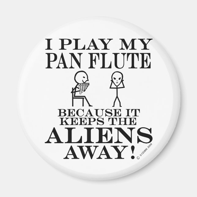 Imã Mantém os Aliens longe da Pan Flute (Frente)