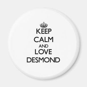 Imã Mantenha a calma e ame Desmond