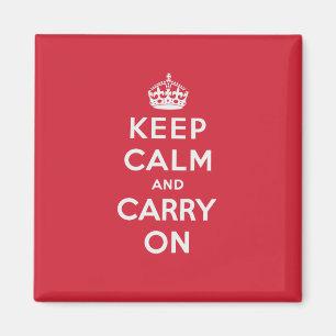 Imã Mantenha a calma e continue