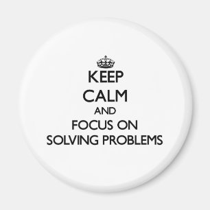 Imã Mantenha a calma e o foco em resolver problemas