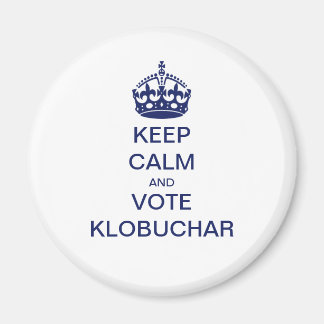 Imã Mantenha a calma e vote Klobuchar