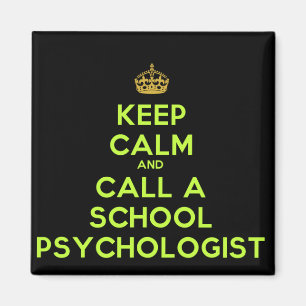 Imã Mantenha a chamada calma um psicólogo da escola