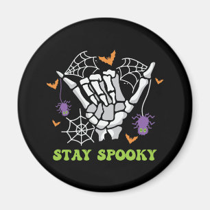 Imã Mantenha a mão mimada do esqueleto de Halloween