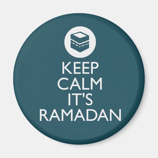 Imã mantenha calma, ramadã (Frente)