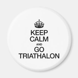 IMÃ MANTENHA CALMO E VÁ TRIATHALON