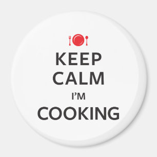 Imã Mantenha calmo mim estão cozinhando