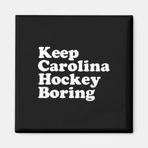 Imã Mantenha o Carolina Hockey Entediante 