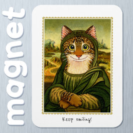 Ímã Mantenha o Magneta Personalizada Mona Lisa Bonita