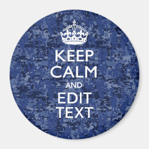 Imã Mantenha o seu texto calmo na Camuflagem Digital A